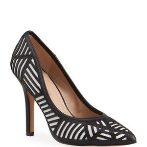 Neiman Marcus Cutout Pumps